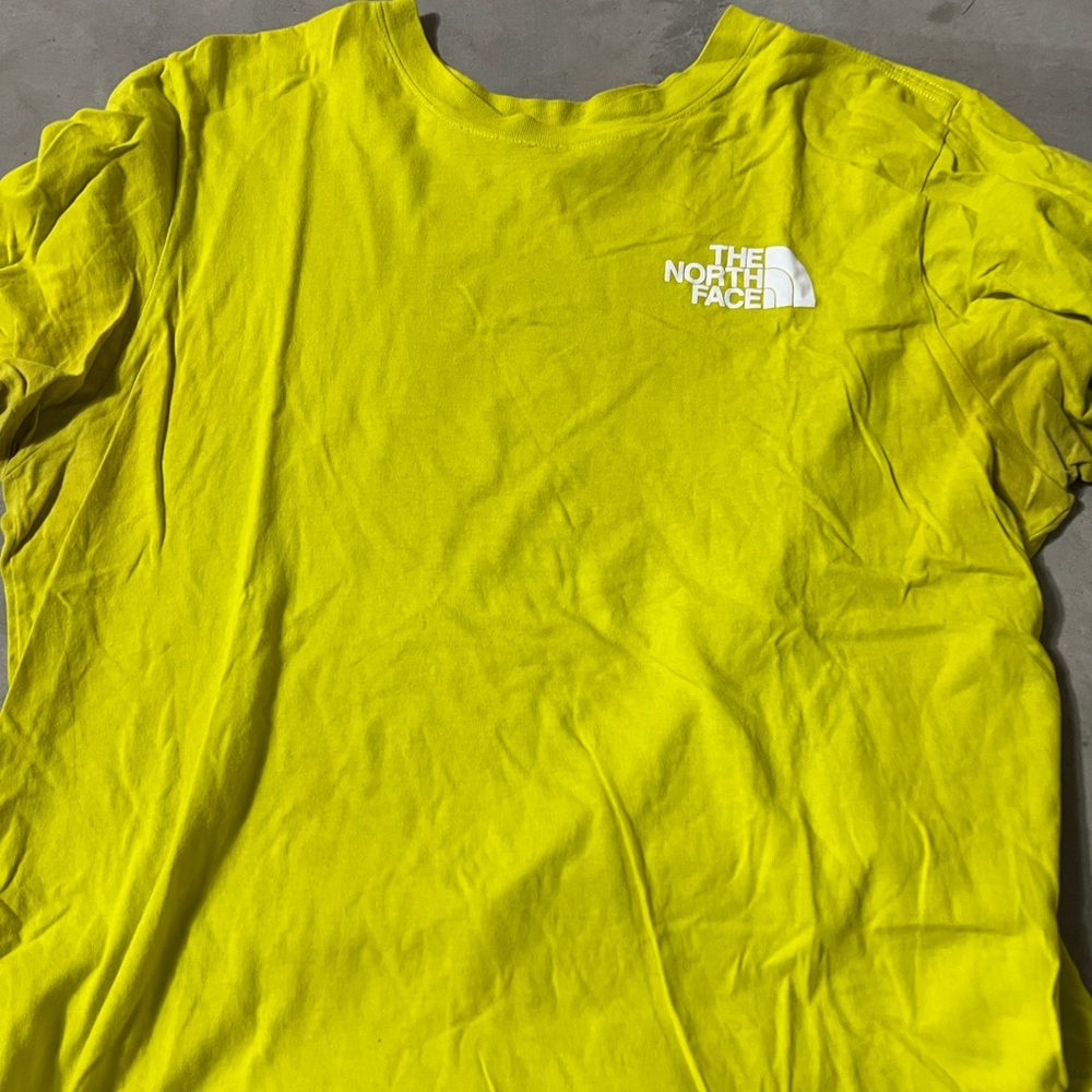 The North Face Vibrant Yellow Tee